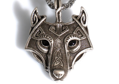 Fenrir Wolf Norse mythology amulet and neckless